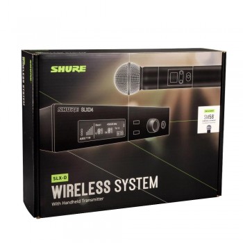 SISTEMA INALAMBRICO DIGITAL SHURE SLXD24E/SM58 H56