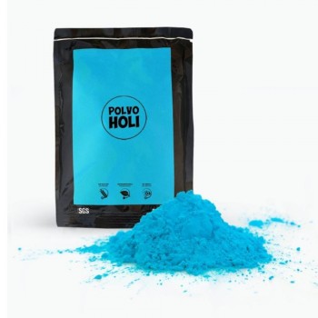 BOLSA POLVO HOLI PARTY 100 gr - AZUL CLARO