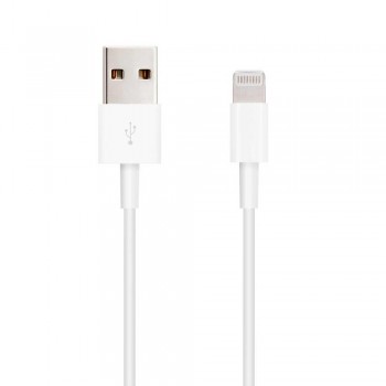 CABLE LIGHTNING IPHONE A USB 2.0, IPHONE LIGHTNING-USB A/M, 1.0 M