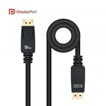 CABLE DISPLAYPORT 1.4 CERTIFICADO VESA, DP/M - DP/M, 3.0 M