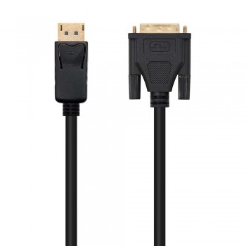 CABLE CONVERSOR DISPLAYPORT A DVI, DP/M - DVI/M, NEGRO, 2.0 M