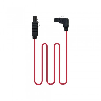 CABLE SATA DATOS ACODADO CON ANCLAJES, 0.5 M