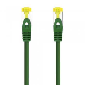 CABLE RED LATIGUILLO RJ45 LSZH CAT.6A SFTP AWG26, VERDE, 0.5 M