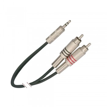 CABLE AUDIO 2 RCA  A MINI-JACK STEREO 3 M