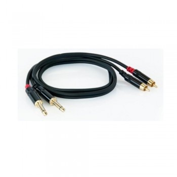 CABLE AUDIO 2 RCA  A 2 JACK MONO