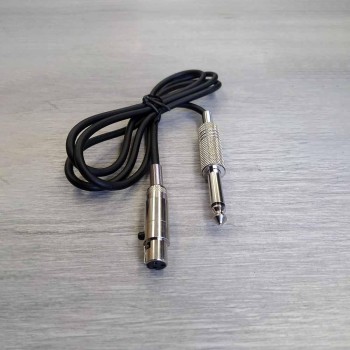 CABLE CONEXION MINI XLR 3 PIN A JACK 6,35 MM