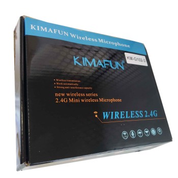 MICRÓFONO DE DIADEMA WIRELESS 2.4 KIMAFUN KM-G102-3