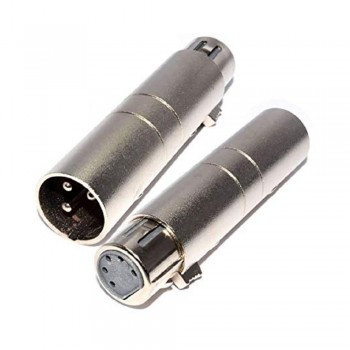 ADAPTADOR XLR MACHO / HEMBRA 5 PIN