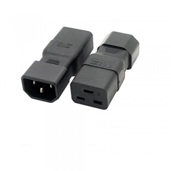 ADAPTADOR IEC MACHO/HEMBRA