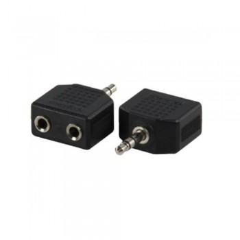 ADAPTADOR MINI JACK MONO A 2 HEMBRAS MINI JACK