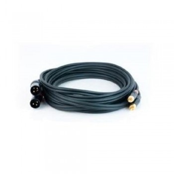 CABLE AUDIO 2 XLR MACHO A 2 RCA 5 M