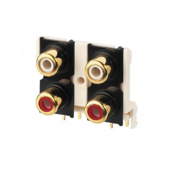 CONECTOR CHASIS RCA PARA CIRCUITOS IMPRESOS