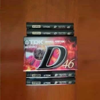 CINTA DE CASSETTE AUDIO TDK D46