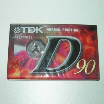 CINTA DE CASSETTE AUDIO TDK D90