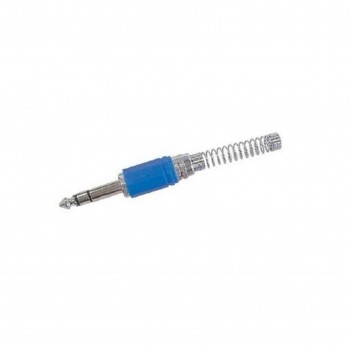 CONECTOR JACK ESTEREO AZUL