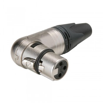 CONECTOR NEUTRIK XLR HEMBRA  ACODADO