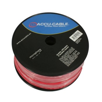 BOBINA  CABLE  DE MICRO ACCU-CABLE AC-MC/100R-R RED 100 M