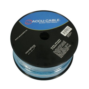 BOBINA CABLE DE MICRO ACCU-CABLE AC-MC/100R-BL BLUE 100M