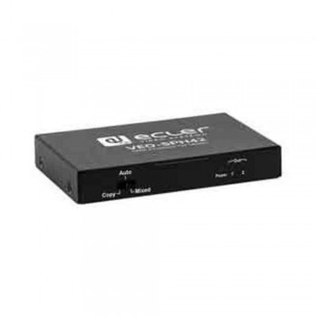 DISTRIBUIDOR/SPLITTER DE 1 ENTRADA x 2 SALIDAS - HDMI 2.0 VEOSERIES