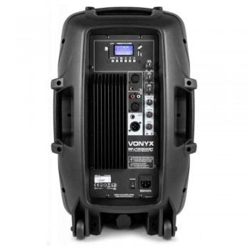 ALTAVOZ VONYX SPJ-1200ABT MP3 BAFLE ACTIVO HI-END BT 12\c 600W