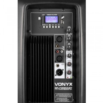 ALTAVOZ VONYX SPJ-1200ABT MP3 BAFLE ACTIVO HI-END BT 12\c 600W