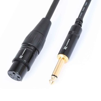 CABLE PD CONNEX 0,15M DESBALANCEADO XLR HEMBRA A JACK 6,3 MONO MACHO