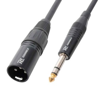 CABLE PD CONNEX 0,15M BALANCEADO XLR HEMBRA A JACK 6,3 ESTÉREO MACHO