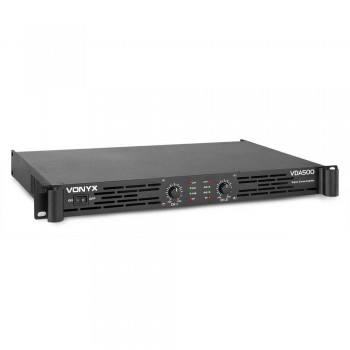 AMPLIFICADOR VONYX VDA500 PA 1U 2X 250W