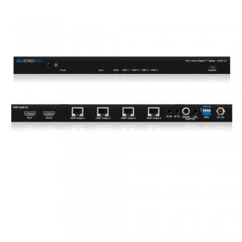 EMISOR BLUSTREAM 1ENTRADA HDMI 4 SALIDAS HDBaseT HSP14AB-V2 / 70M ALCANCE