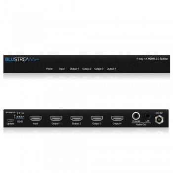 DISTRIBUIDOR/SPLITTER HDMI 4K 1 ENTRADA A 4 SALIDAS. BLUSTREAM SP14AB-V2