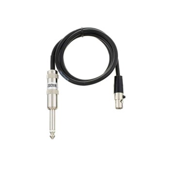 CABLE SHURE WA302 - CONEXION MINI XLR 4 PIN A JACK 6,35 MM