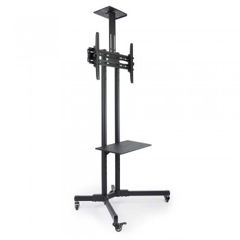 SOPORTE DE SUELO CON RUEDAS MONITOR/TV FS1470M-B 37-70 NEGRO