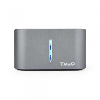 DOCKING TOOQ TQDS-805G 2xSATA 2,5/3,5 USB 3.0/3.1 GEN1 GRIS