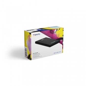 CAJA EXTERNA TOOQ TQE-2522B 2,5 9,5 MM SATA USB 3.0 NEGRA