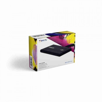 CAJA EXTERNA TOOQ TQE-2524B 2,5 9,5 MM SATA USB 3.0 NEGRA